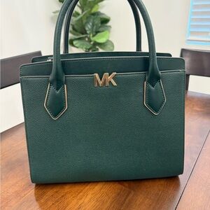 Michael Kors Green Tote Bag
